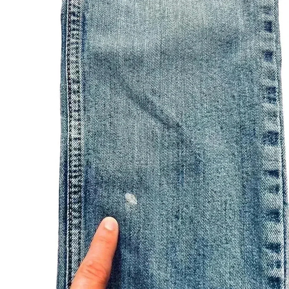 👖 Levi's 511 Men's Slim Fit Jeans 29x30 Light Wash Blue Denim - Picture 6 of 7